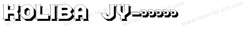 Koliba JY字体转换
